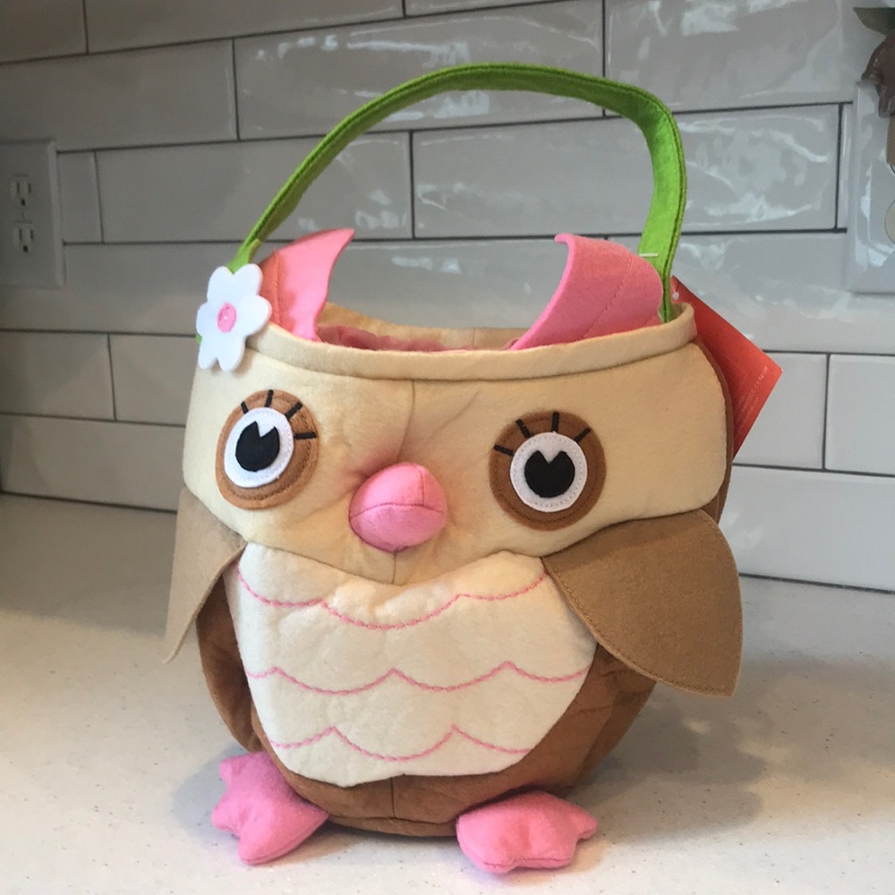 Owl treat bag for Halloween